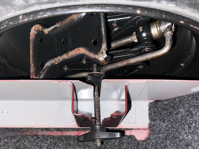 Ersatzraad Befestigung
