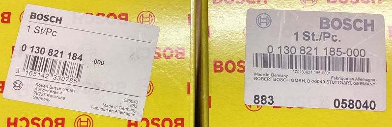 Fh-Motoren hinten Teilenummern Bosch
