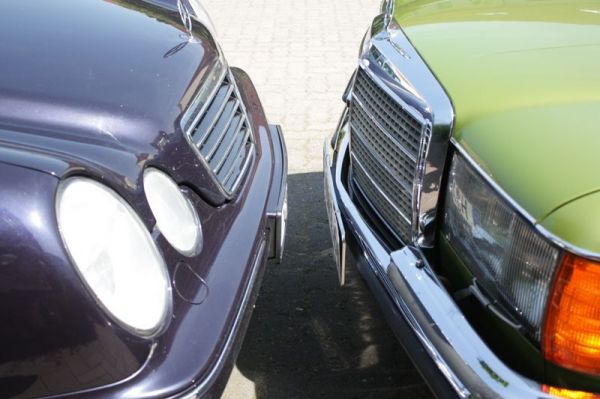 Auge in Auge...
E430T 4-Matic 2001 vs. 280SE 1977
