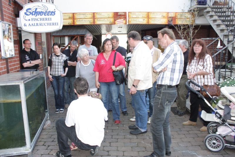 SaisonerÃ¶ffnung 2012 bei Hannover
Besichtigung der Aal-RÃ¤ucherei
