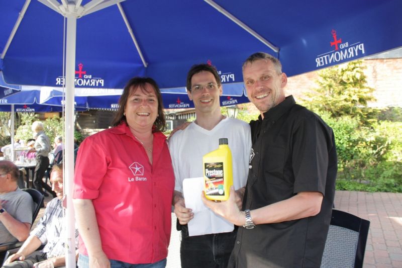 SaisonerÃ¶ffnung 2012 bei Hannover
1. Platz: Siegerehrung Geschicklichkeitstest & Co.
