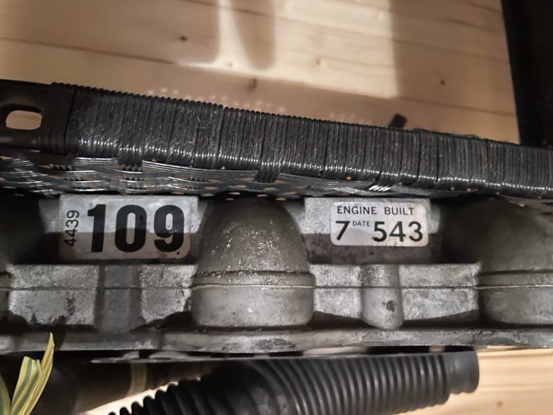 Engine Built date
Schlüsselwörter: intake plenum built date